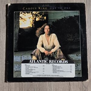Carole King One to One Vinyl Record